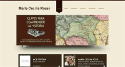 Desktop Screenshot of mariaceciliarossi.com.ar